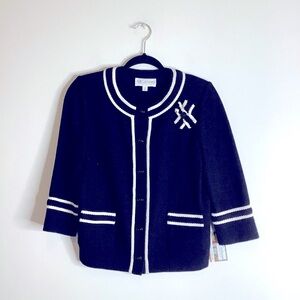 St. John Black Jacket Size 6